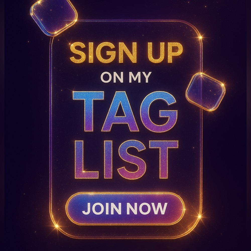 *Sign Up On My Tag List*